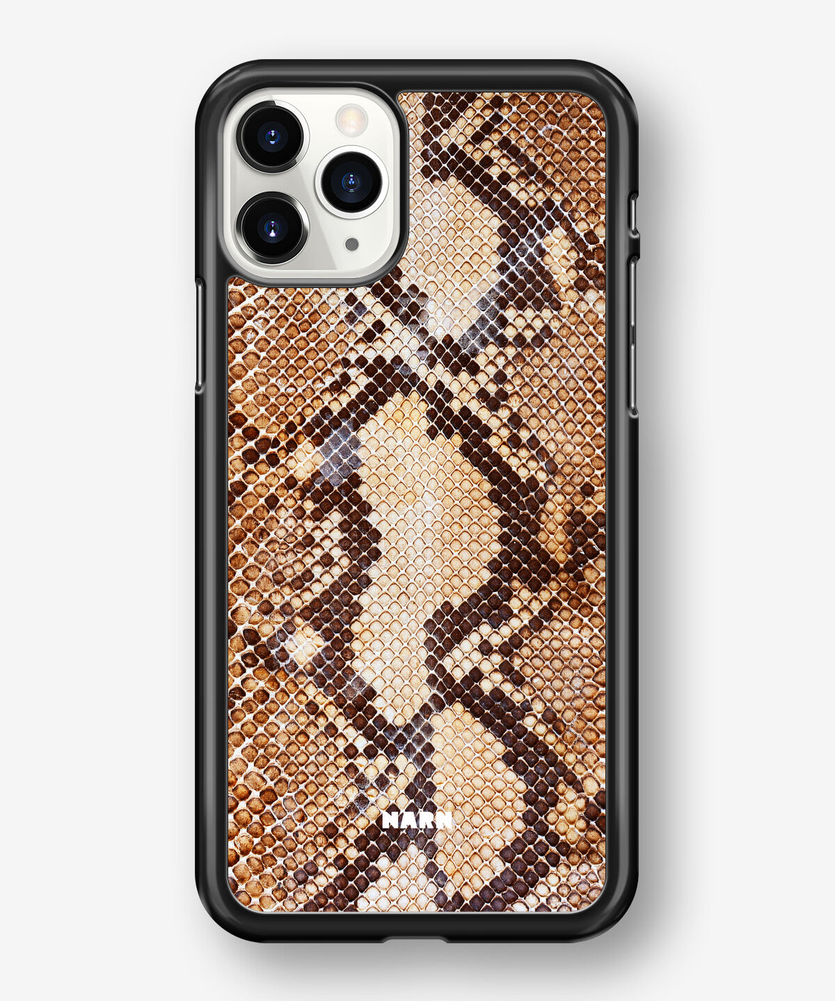 iPhone 11 Pro Hard Case – Brown Snakeskin - View 1