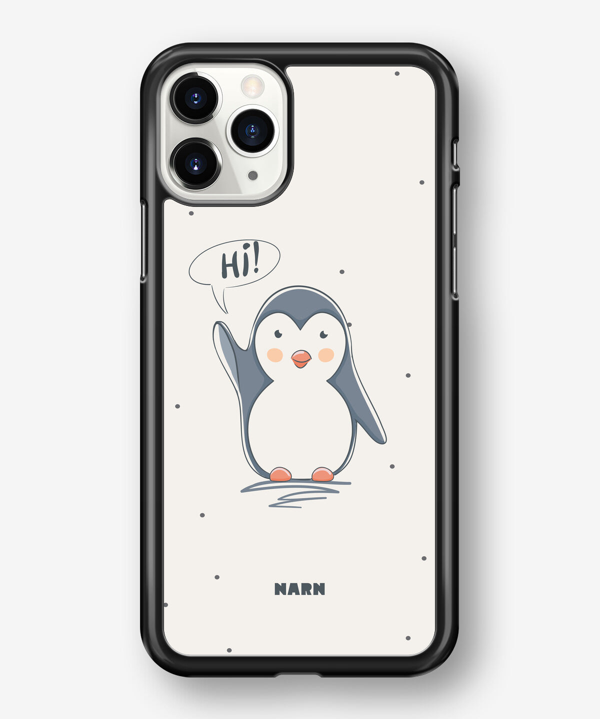 iPhone 11 Pro Hard Case – Cute Penguin - View 1