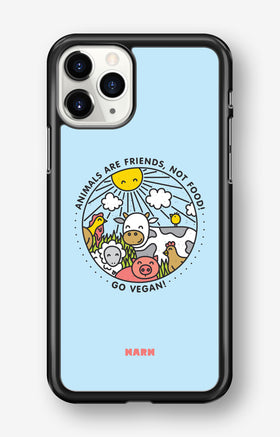 iPhone 11 Pro Hard Case – Friends, Not Food - View 1