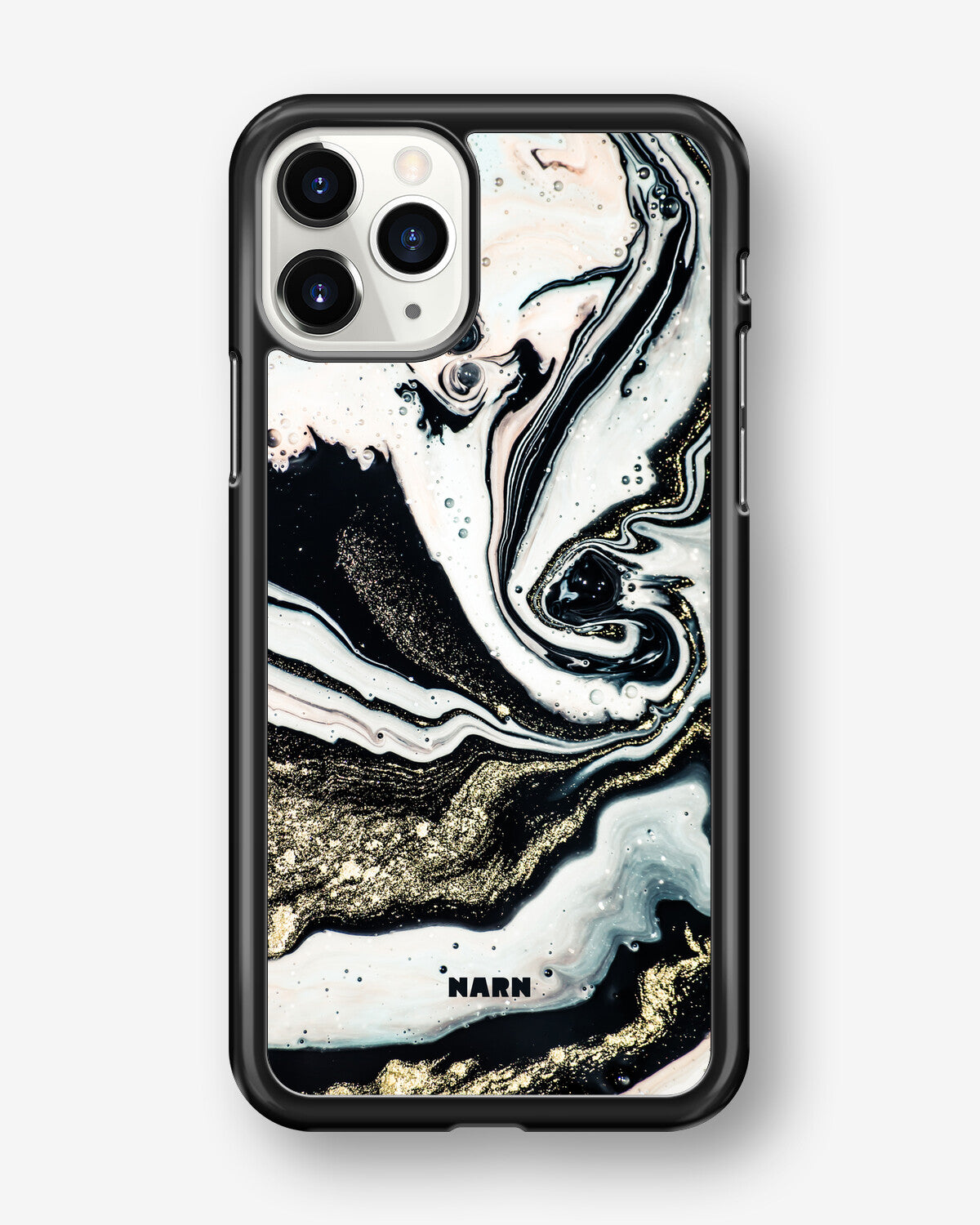 iPhone 11 Pro Hard Case – Golden Swirl - View 1