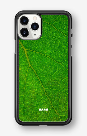iPhone 11 Pro Hard Case – Green Leafy - View 1