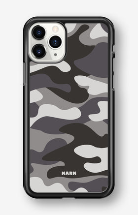 iPhone 11 Pro Hard Case – Grey Camo - View 1
