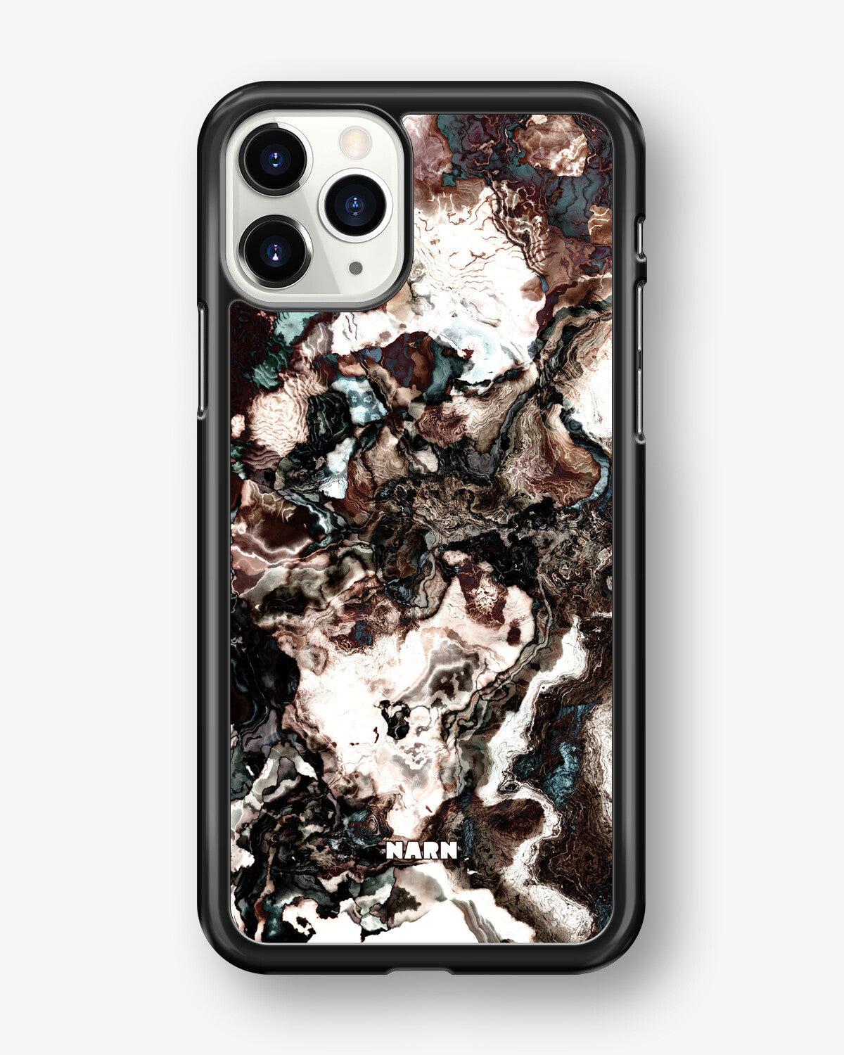 iPhone 11 Pro Hard Case – Marble Brown - View 1