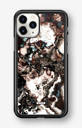 iPhone 11 Pro Hard Case – Marble Brown - View 1