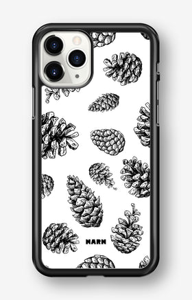 iPhone 11 Pro Hard Case – Pine Cones - View 1