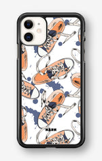 iPhone 11 Hard Case – Apricot Sneakers - View 1