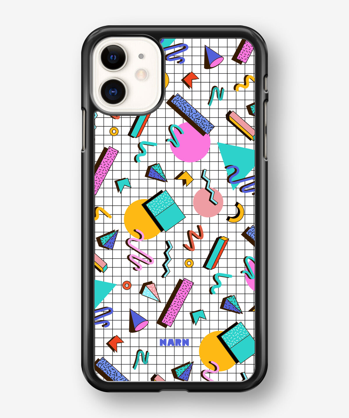 iPhone 11 Hard Case – 80s Memphis - View 1