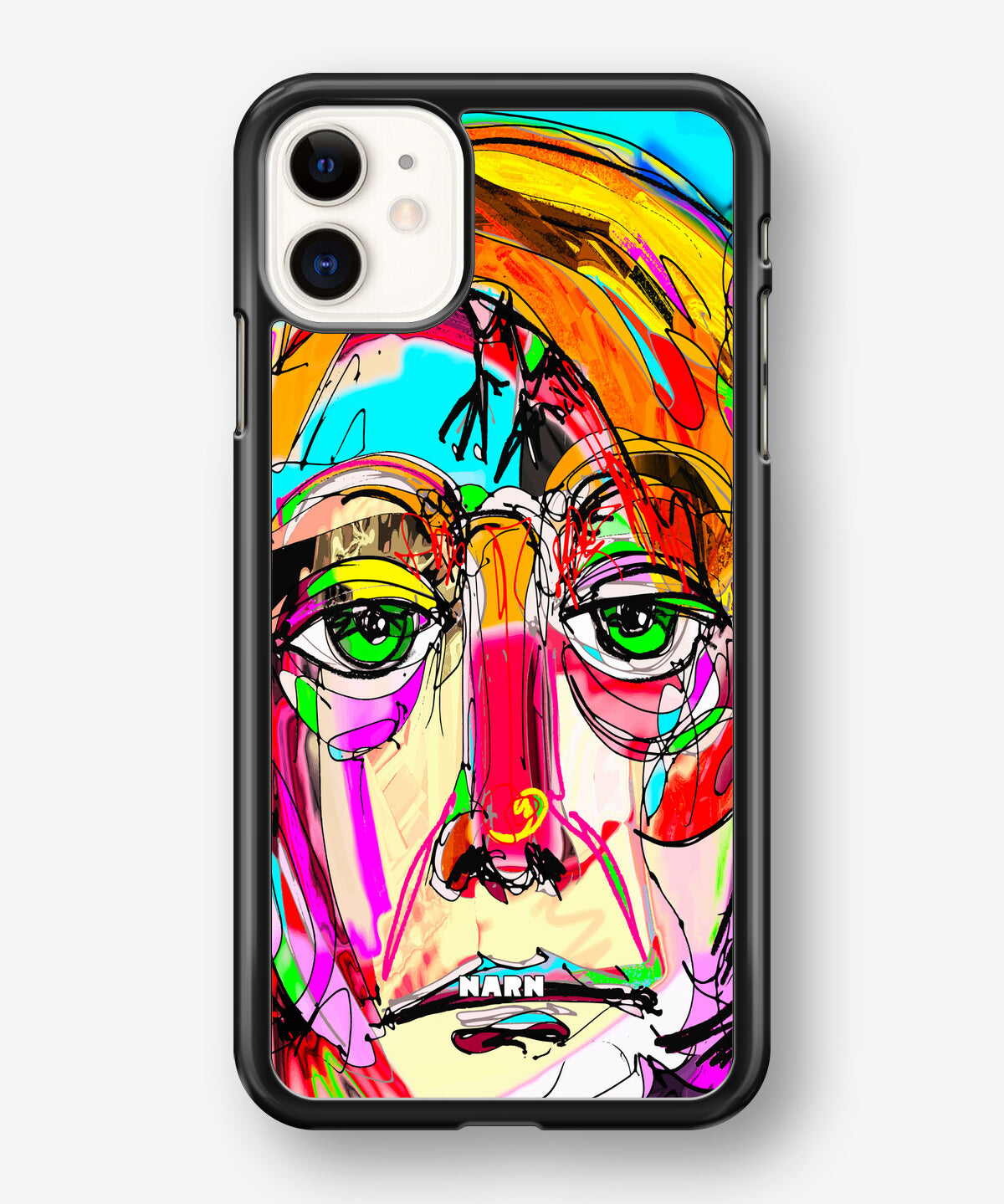 iPhone 11 Hard Case – Abstract Portrait - View 1