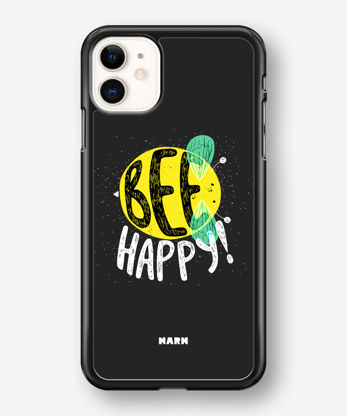 iPhone 11 Hard Case – BEE Happy - View 1