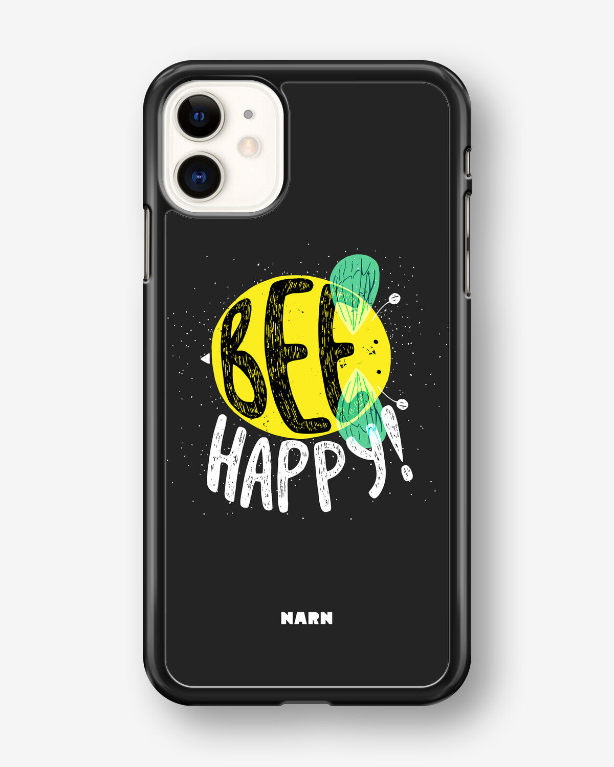 iPhone 11 Hard Case – BEE Happy - View 1