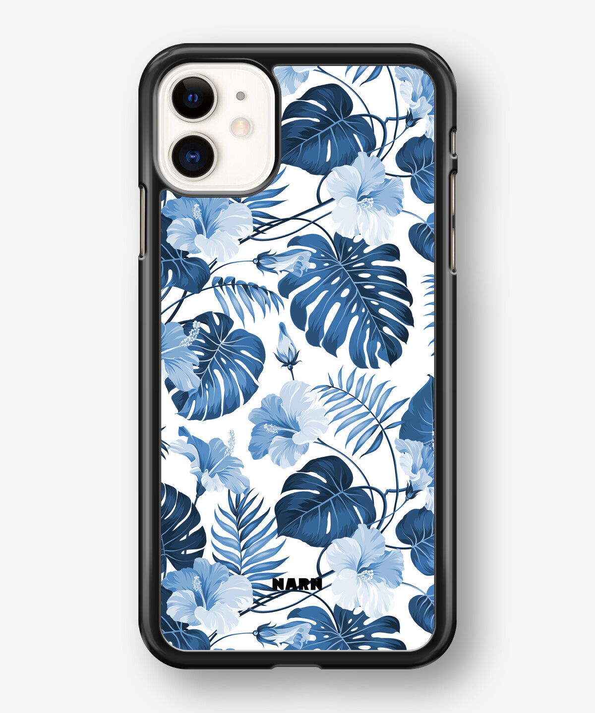 iPhone 11 Hard Case – Blue Tropics - View 1
