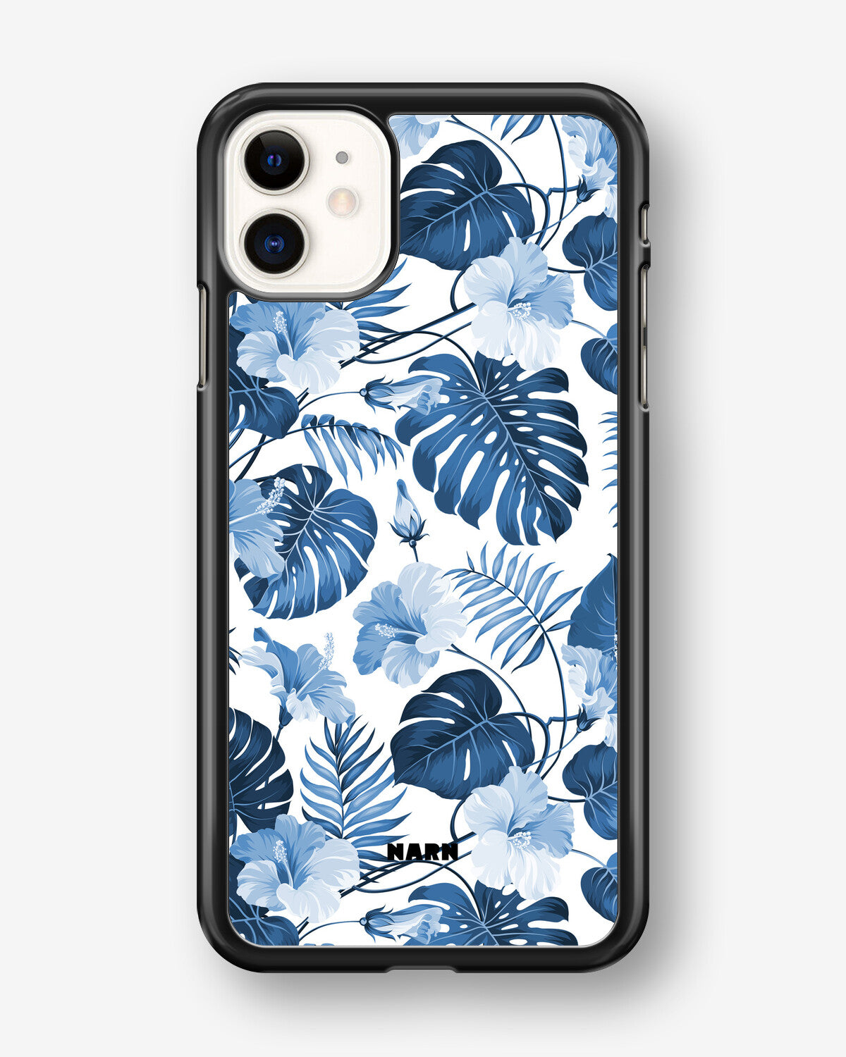 iPhone 11 Hard Case – Blue Tropics - View 1