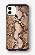 iPhone 11 Hard Case – Brown Snakeskin - View 1