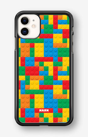 iPhone 11 Hard Case – Building Bricks - View 1