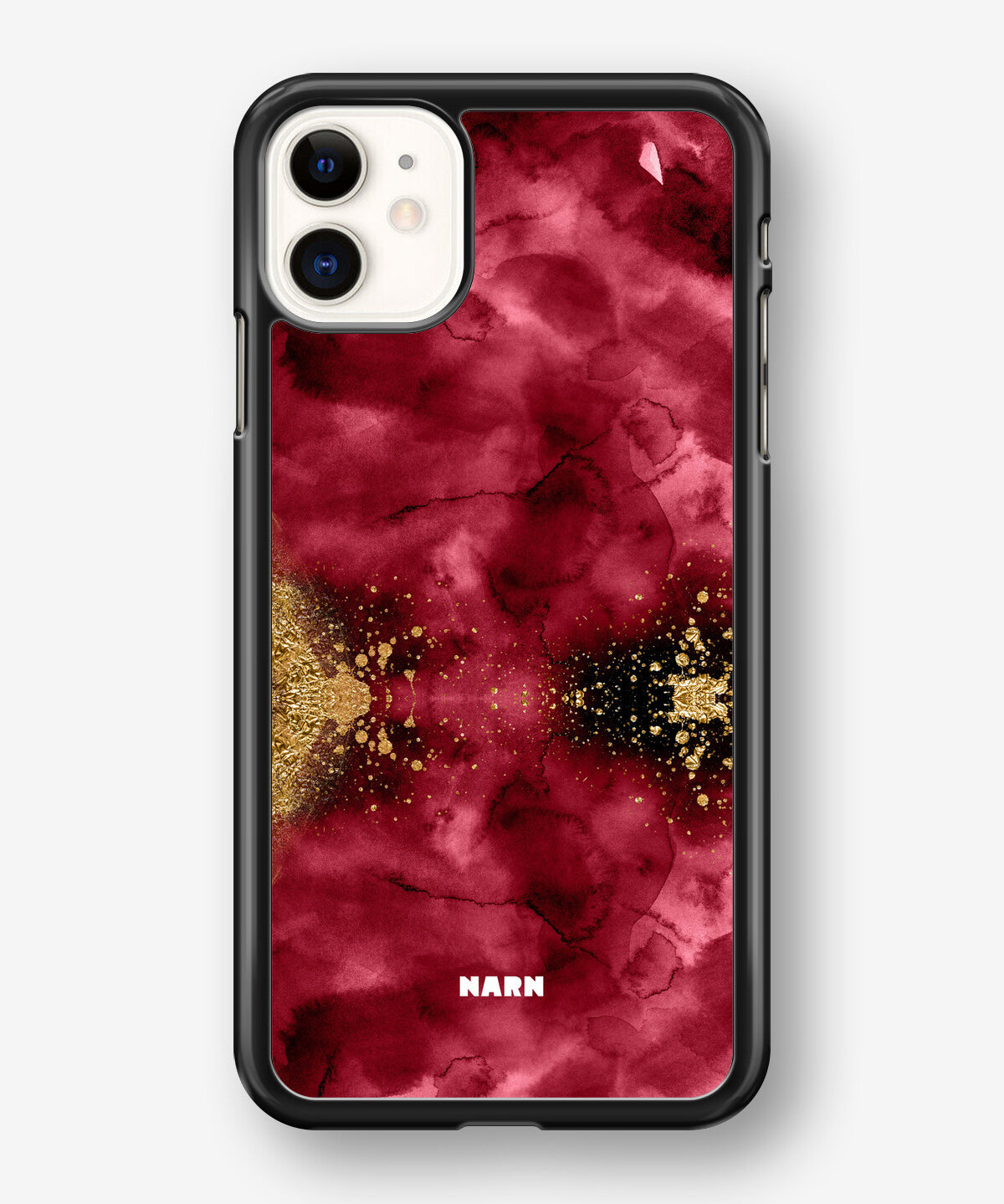 iPhone 11 Hard Case – Burgendy Shimmer - View 1