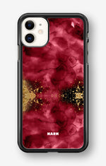 iPhone 11 Hard Case – Burgendy Shimmer - View 1