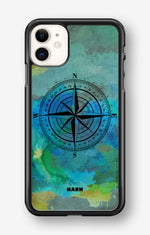 iPhone 11 Hard Case – Compass - View 1