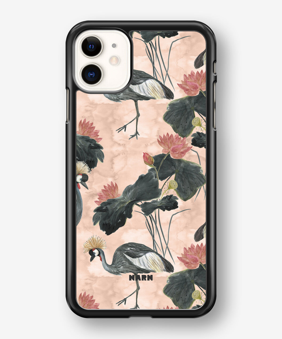 iPhone 11 Hard Case – Crowned Bird - View 1
