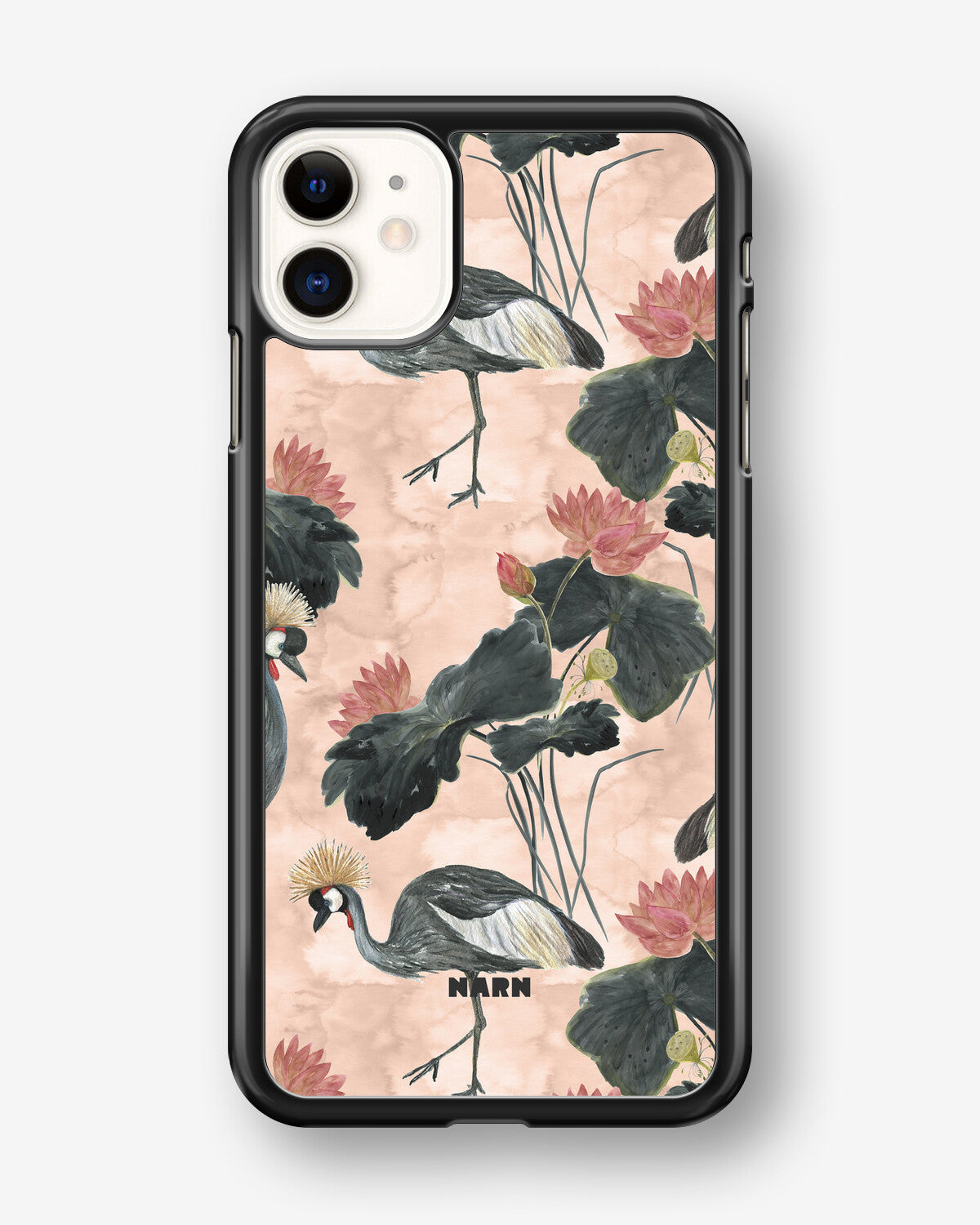 iPhone 11 Hard Case – Crowned Bird - View 1