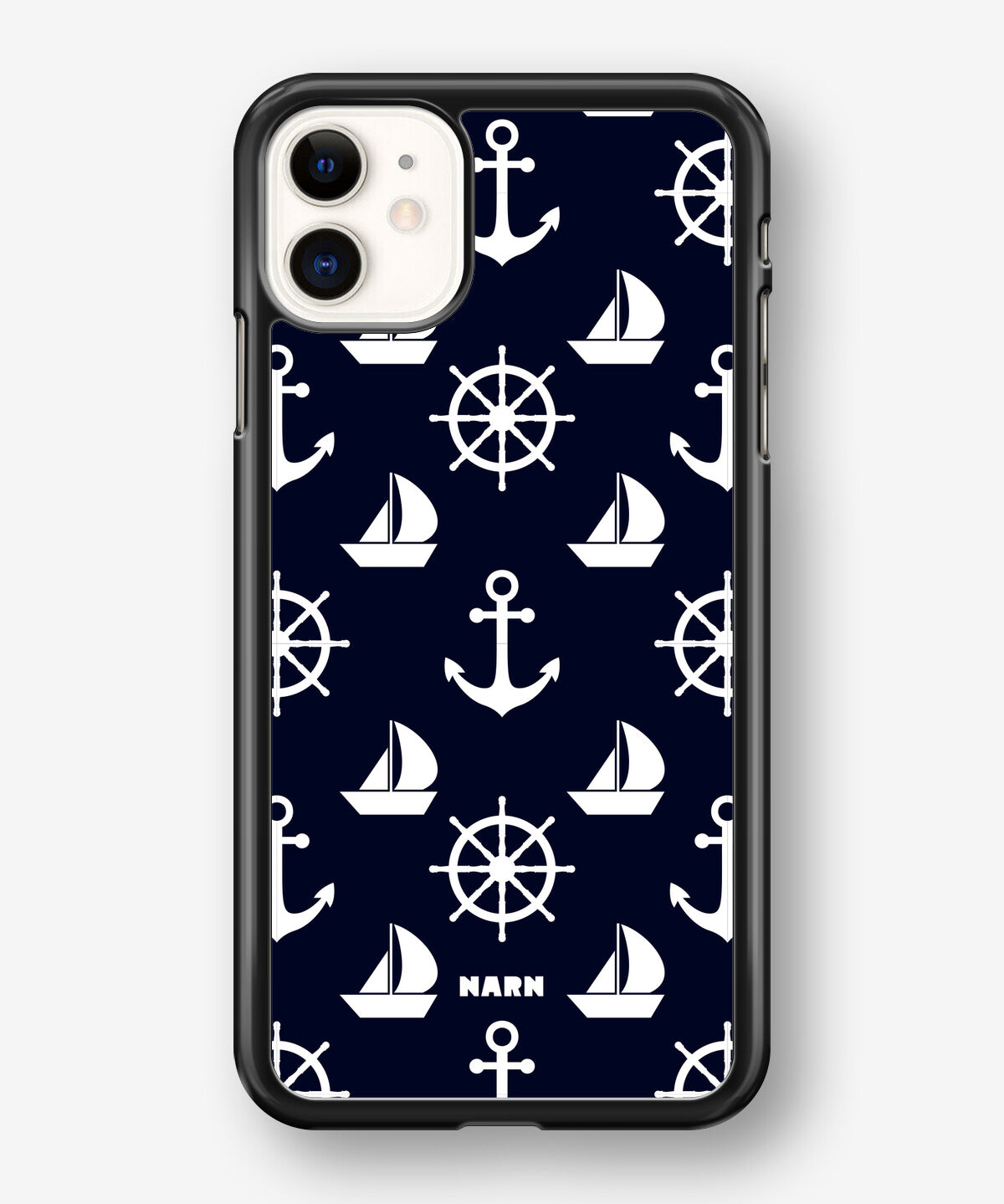 iPhone 11 Hard Case – Deep Blue Voyage - View 1