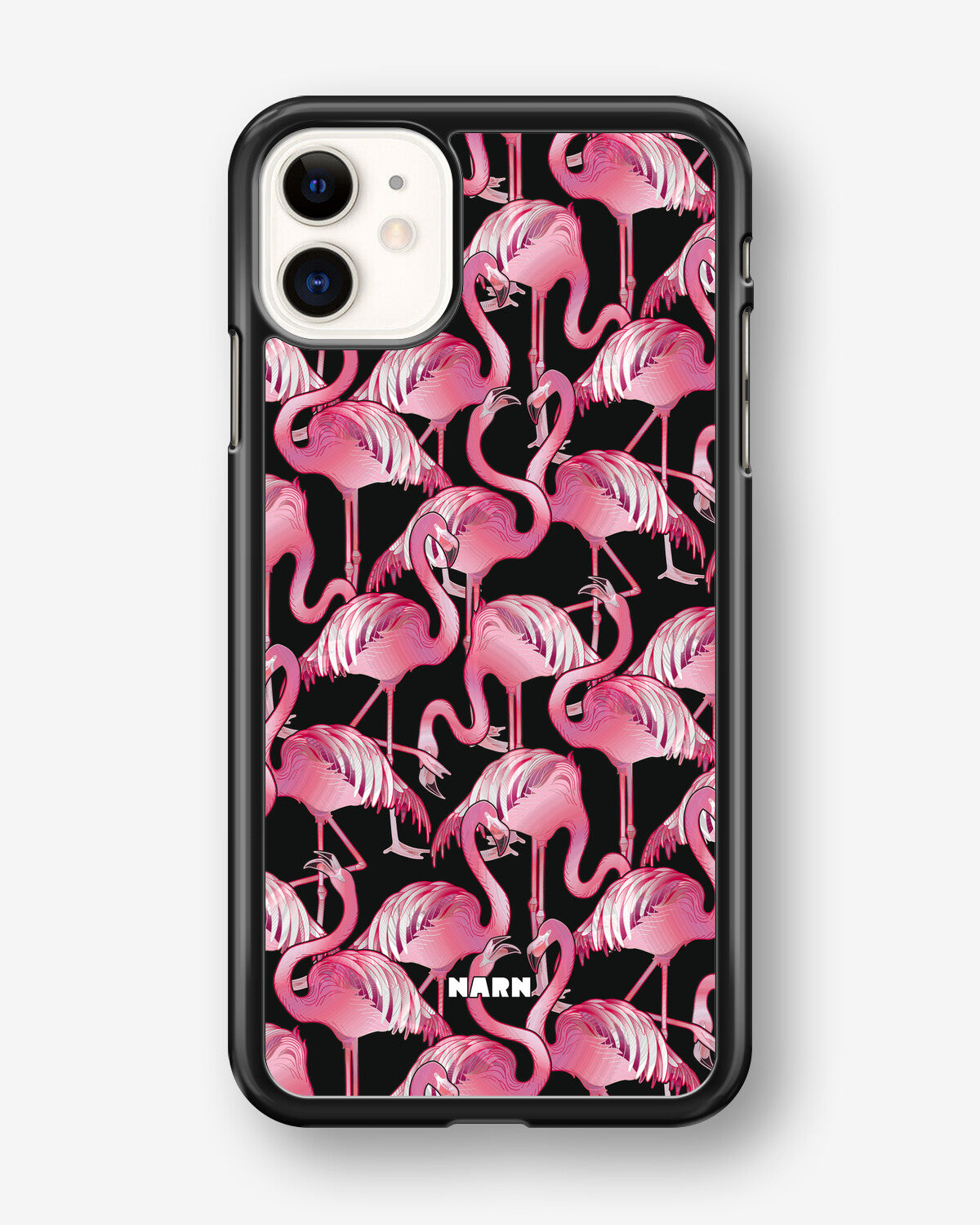 iPhone 11 Hard Case – Flamingos - View 1