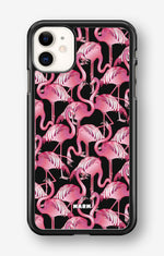 iPhone 11 Hard Case – Flamingos - View 1