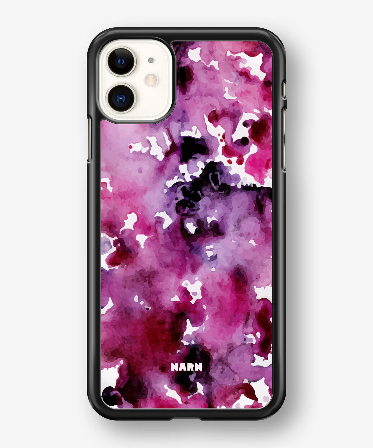 iPhone 11 Hard Case – Floral Splash - View 1