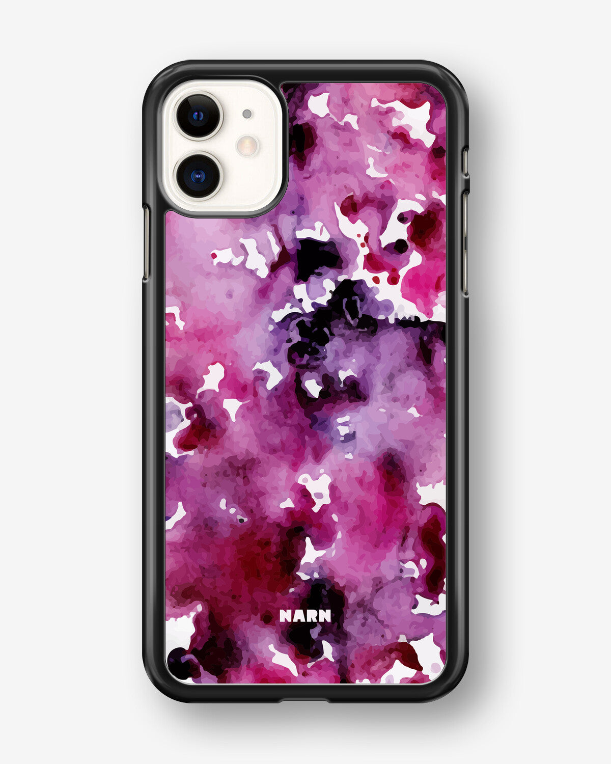 iPhone 11 Hard Case – Floral Splash - View 1