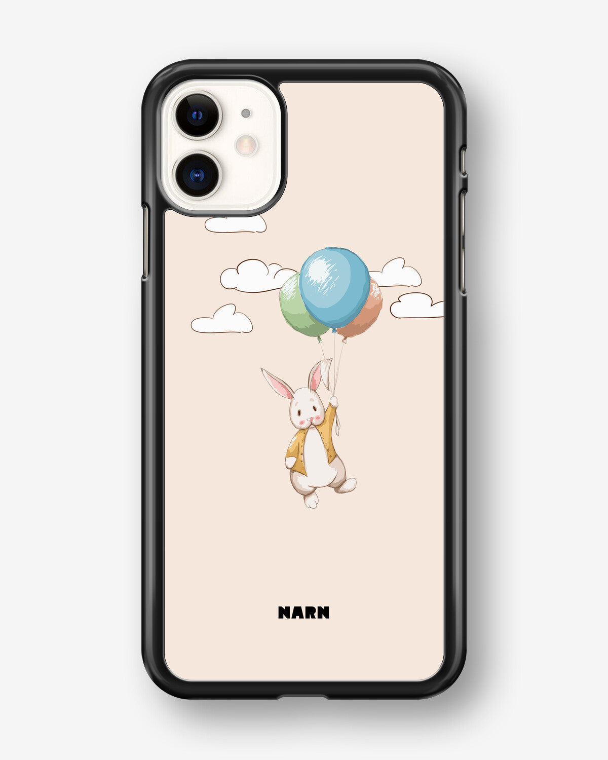 iPhone 11 Hard Case – Flying Rabbit - View 1