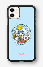 iPhone 11 Hard Case – Friends, Not Food - View 1