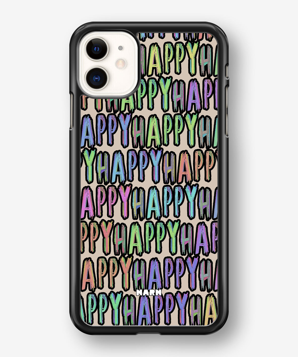 iPhone 11 Hard Case – Happy - View 1