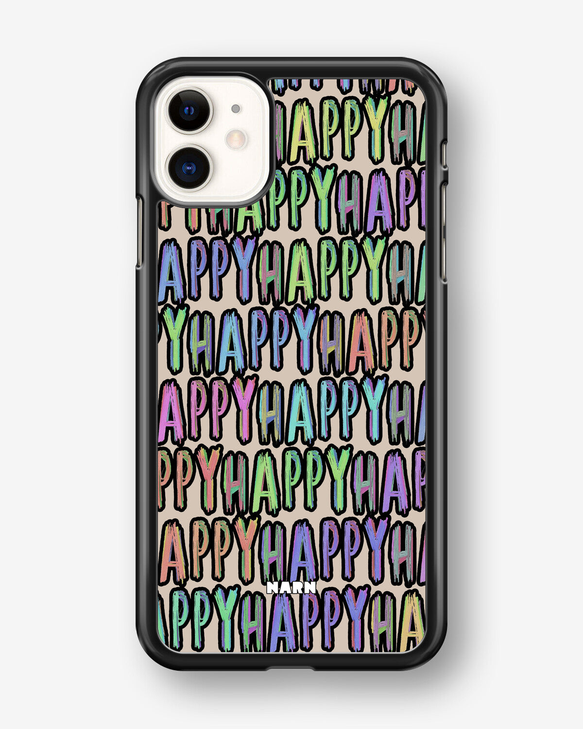 iPhone 11 Hard Case – Happy - View 1