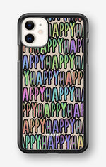 iPhone 11 Hard Case – Happy - View 1