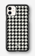 iPhone 11 Hard Case – Houndstooth - View 1