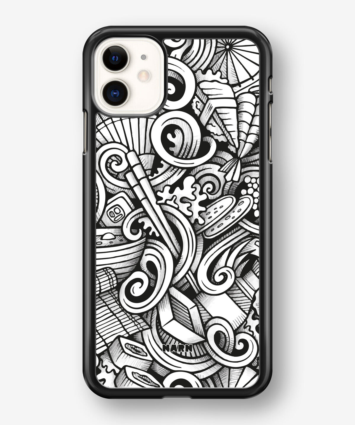 iPhone 11 Hard Case – Japanese Pattern - View 1