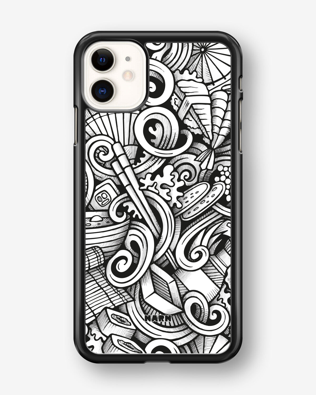 iPhone 11 Hard Case – Japanese Pattern - View 1