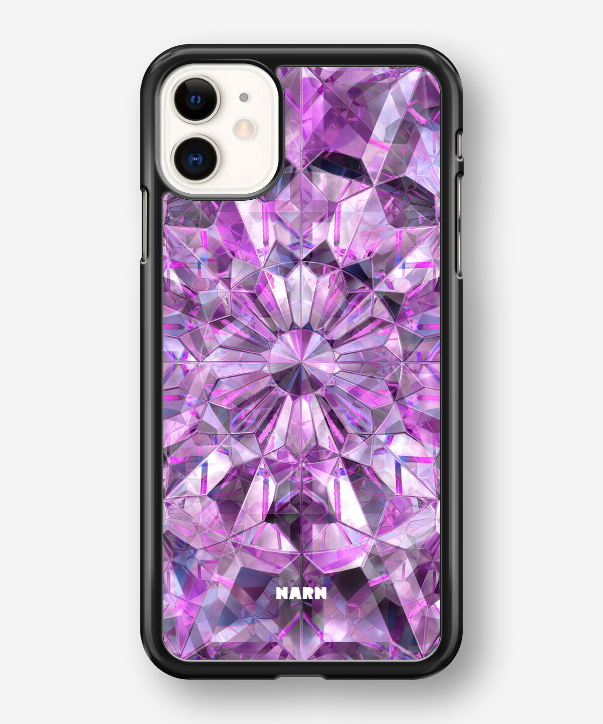 iPhone 11 Hard Case – Lavender Crystals - View 1