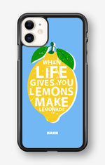 iPhone 11 Hard Case – Lemon Quote - View 1