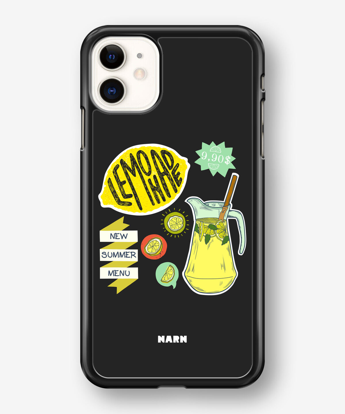 iPhone 11 Hard Case – Lemon Summer - View 1