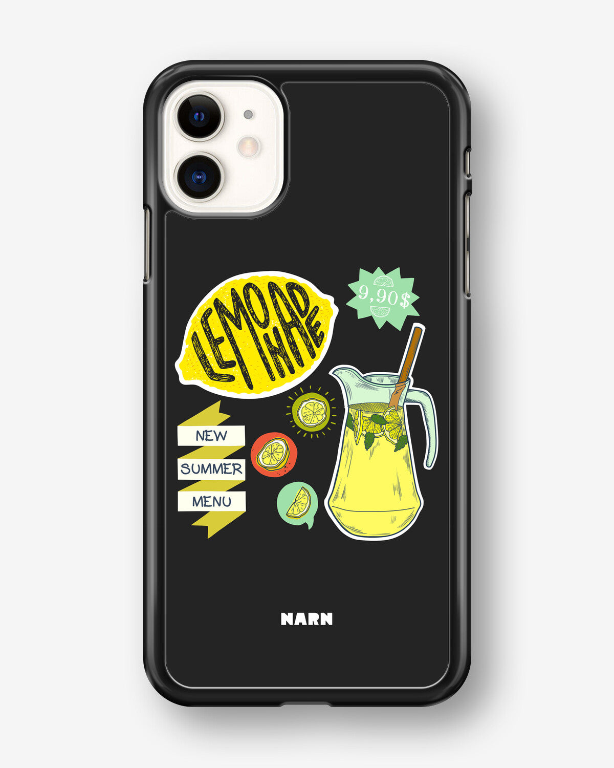 iPhone 11 Hard Case – Lemon Summer - View 1