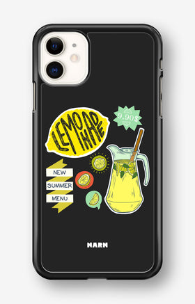 iPhone 11 Hard Case – Lemon Summer - View 1