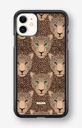 iPhone 11 Hard Case – Leopard Gaze - View 1