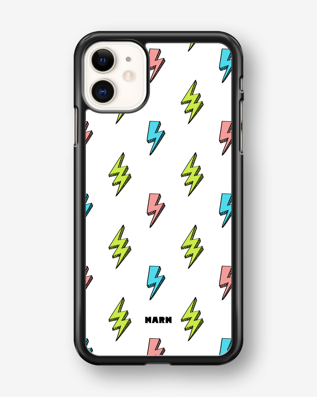 iPhone 11 Hard Case – Lightning Bolts - View 1