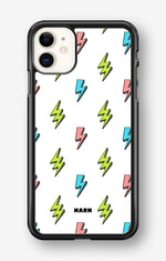 iPhone 11 Hard Case – Lightning Bolts - View 1