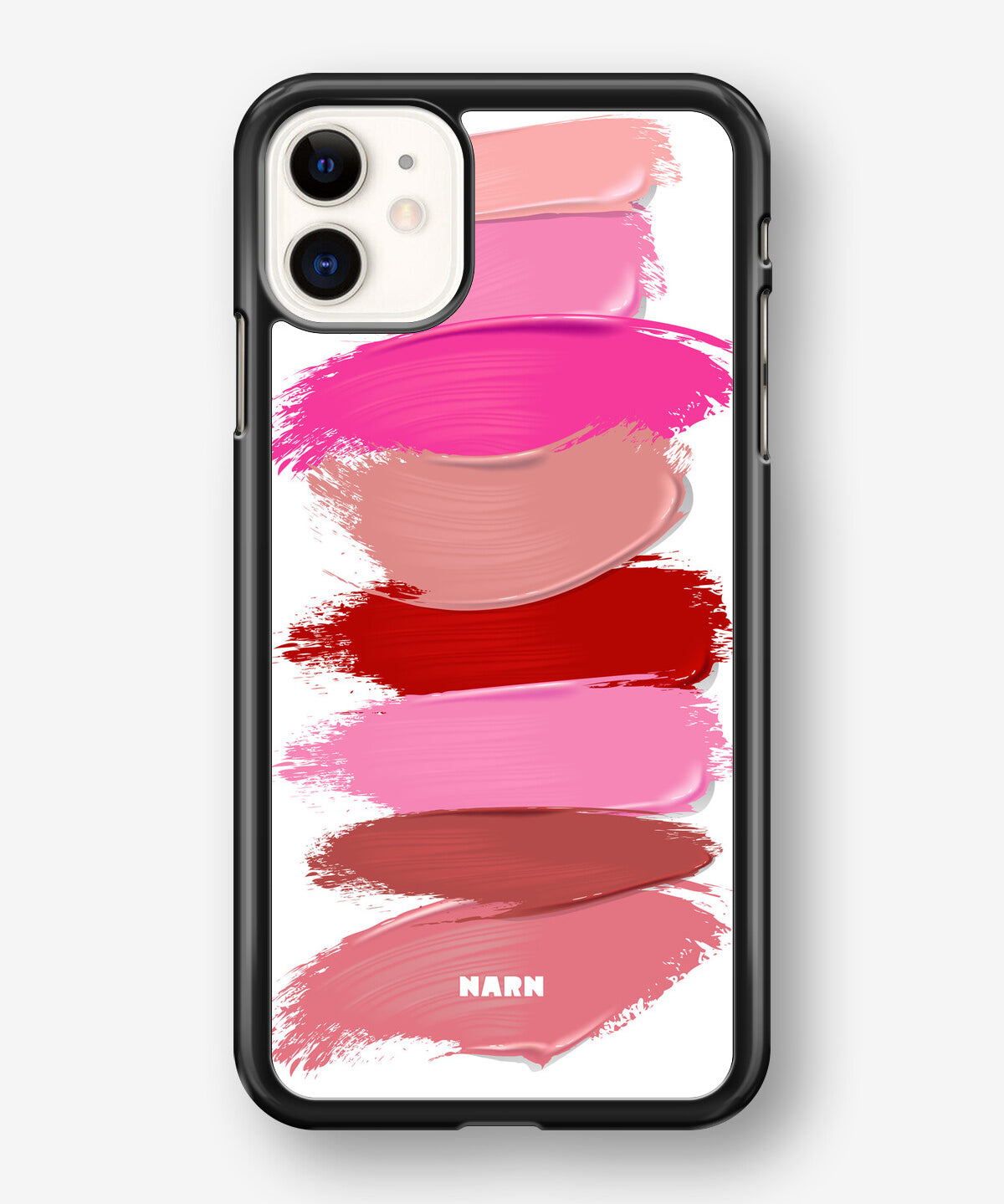 iPhone 11 Hard Case – Lipstick Smears - View 1