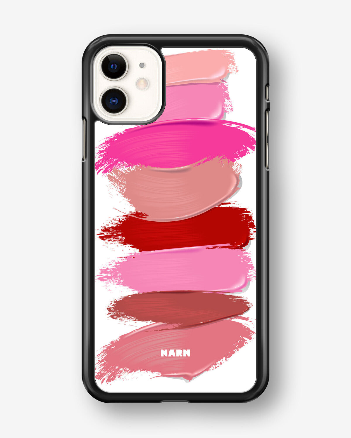 iPhone 11 Hard Case – Lipstick Smears - View 1