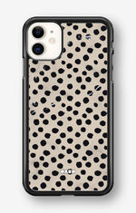 iPhone 11 Hard Case – Marble Dots - View 1