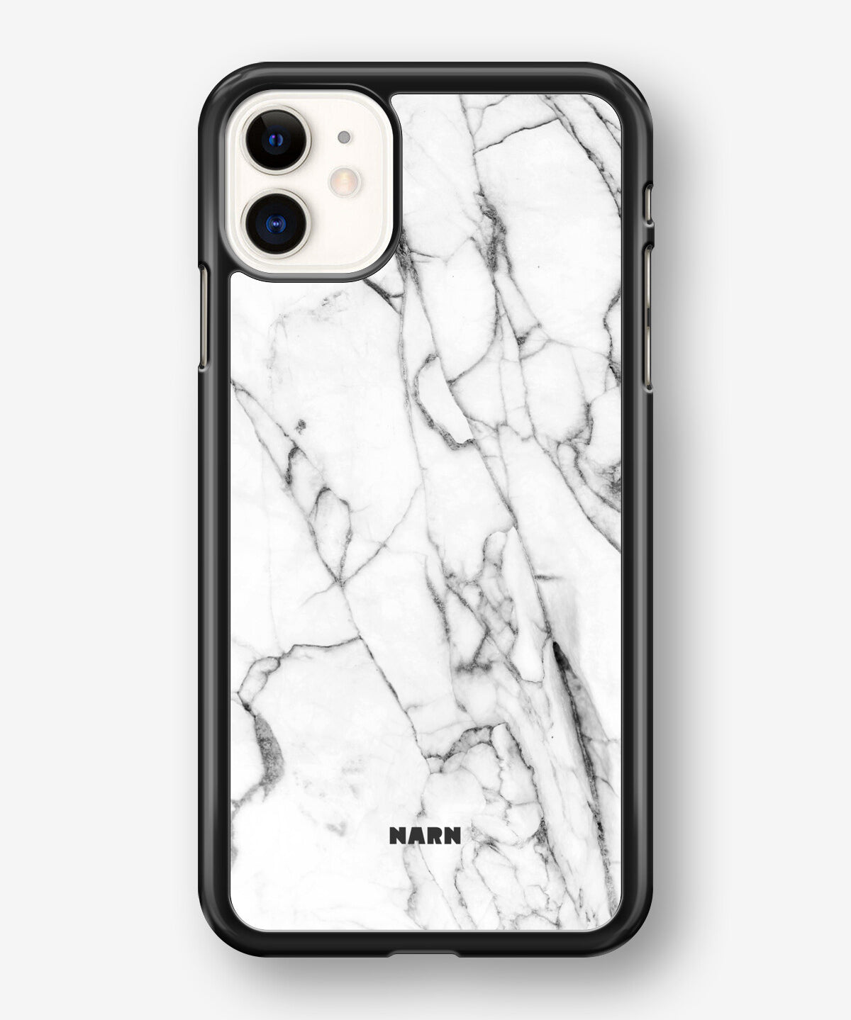 iPhone 11 Hard Case – Milky Marble - View 1
