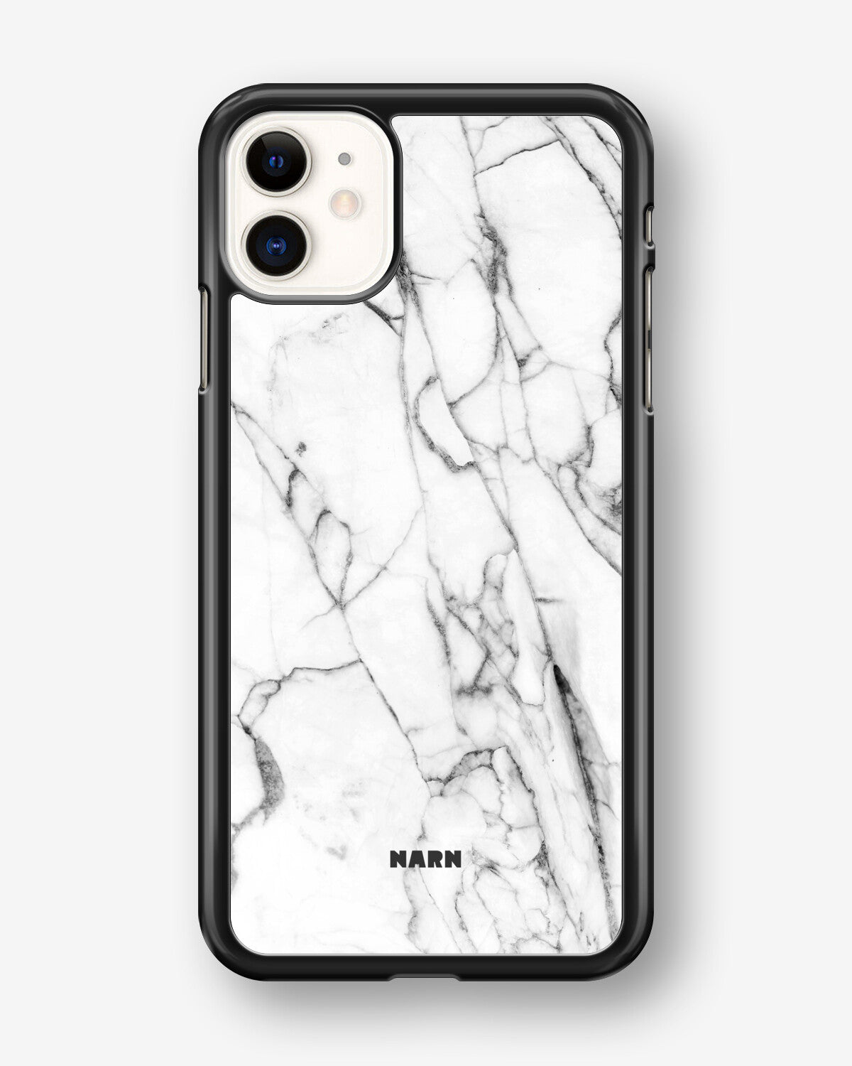 iPhone 11 Hard Case – Milky Marble - View 1