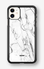 iPhone 11 Hard Case – Milky Marble - View 1